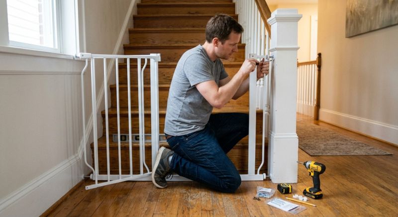 Baby Gate Installation in Roswell, GA