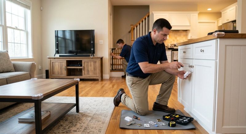 Cabinet Childproofing in Longmont, CO