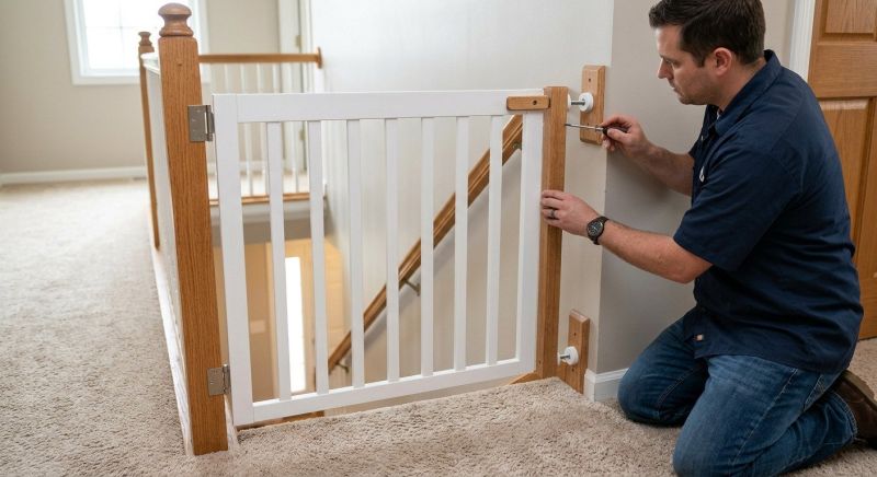 Infant Gate Installation in Littleton, CO