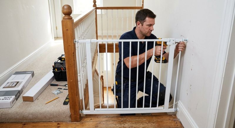 Safety Gate Assembly in Roswell, GA