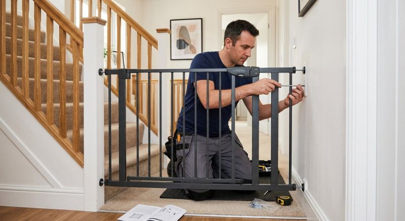 Toddler Gate Installation in Longmont, CO